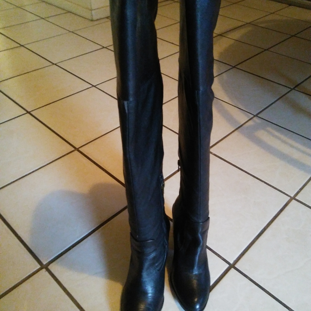 Dolce Vita OTK black boots